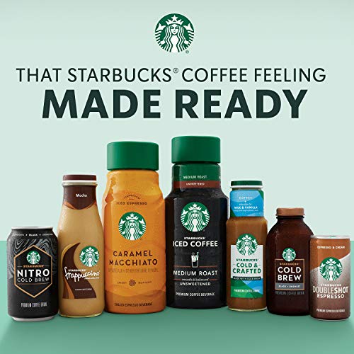 Starbucks Frappuccino, Mocha, Coffee Drink, 9.5 Oz (Pack Of 4)