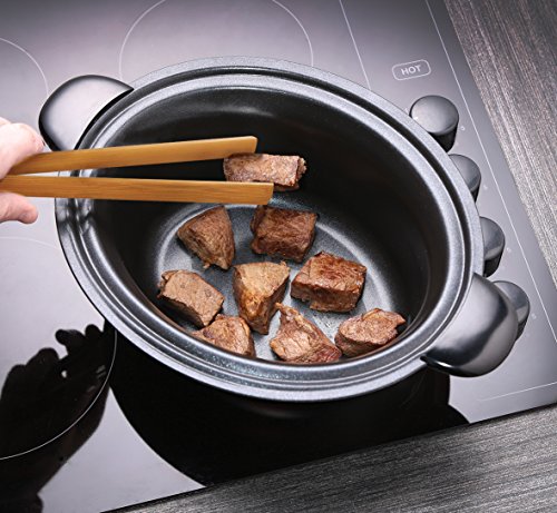 Russell Hobbs 22740-56 - Slow Cookers (Black, Silver, Glass, Stainless Steel)