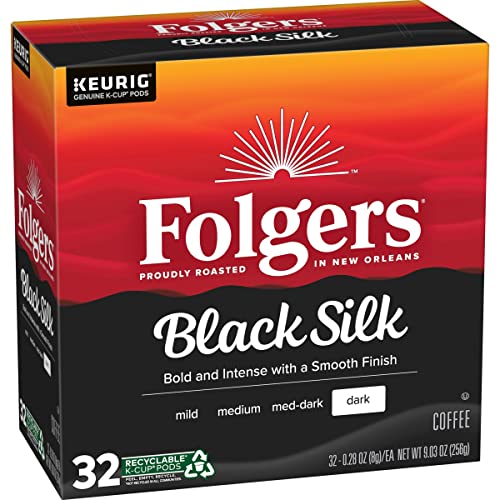  Folgers Breakfast Blend Mild Roast Coffee, 128 Keurig K-Cup Pods
