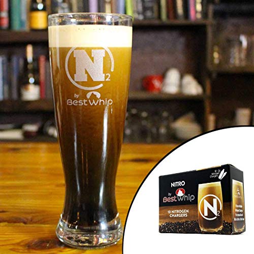  Nitrogen Chargers – N2 Cartridges NITRO By Best Whip Cartridges – Coffee Cold Brew Nitro – Non-threaded Nitrogen Chargers – 2 Gram Chargers
