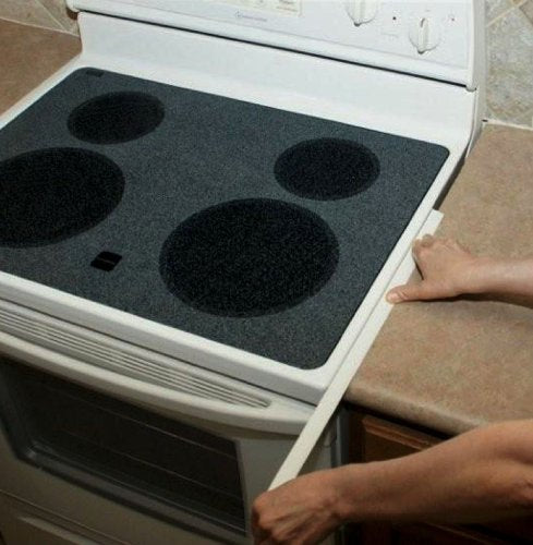  Stovetop Extender SE24BL 24 Inch Stovetop Extender - Black