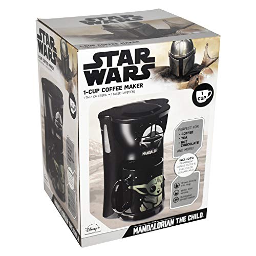  Mandalorian Single Cup Coffee Maker With Mug- Cup Of Baby Yoda Joe
