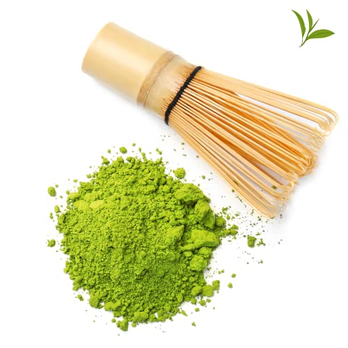  Japanese Matcha Whisk Set Matcha Tea Ceremony Set Of 4 Including 100 Prong Matcha Whisk, Traditional Scoop, Tea Spoon And Ceramic Matcha Bowls