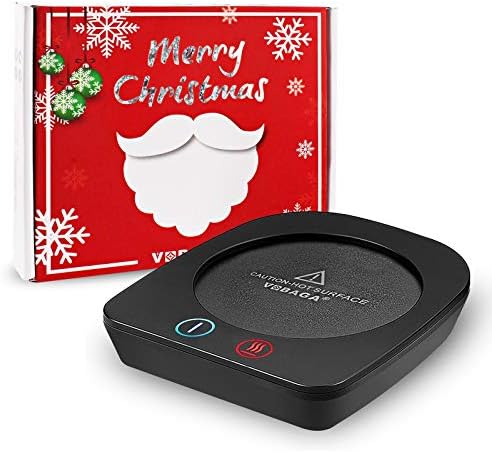  Coffee Mug Warmer&Cup Warmer For Office Desk Use, Electric Beverage Warmer With Three Temperature Settings, Coffee Warmer Plate For Cocoa Tea Water Milk With Auto Shut Off After 4 Hours