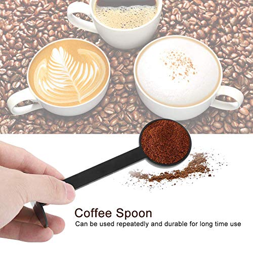  Multifunctional Plastic Coffee Measuring Tamping Spoon,Reusable Standing Coffee Scoops,Household Commercial Supplies