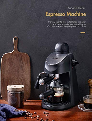  Espresso Machine, 3.5Bar Espresso Coffee Maker, Espresso And Cappuccino Machine With Milk Frother, Espresso Maker With Steamer