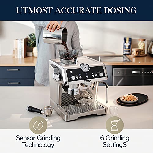 De'Longhi EC9355M La Specialista Prestigio Espresso Machine , 1.3L, Stainless Steel