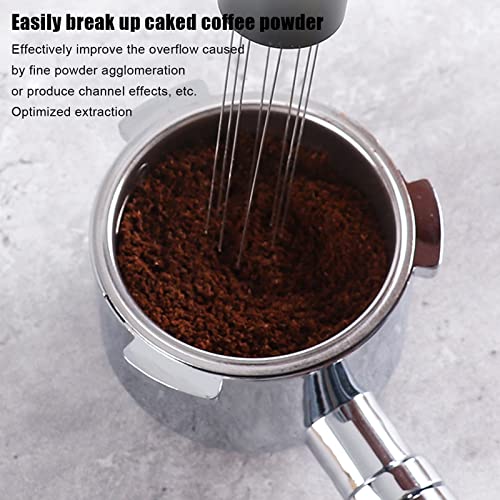  Coffee Stirrer Coffee Tampers Coffee Stirring Tool Stainless Steel Needles Stirrer Improves Extraction Tool For Barista