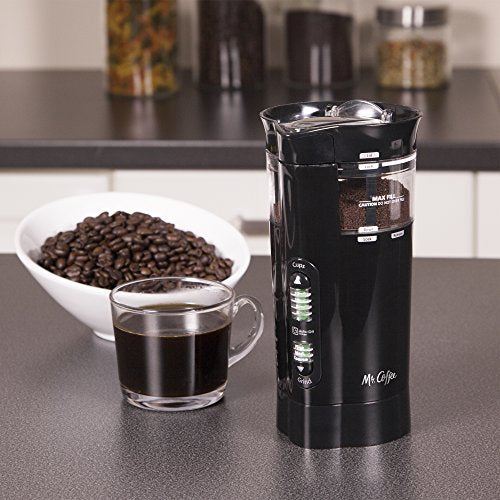 Mr. Coffee® 12 Cup Electric Coffee Grinder With Multi Settings, Black, 3 Speed - IDS77