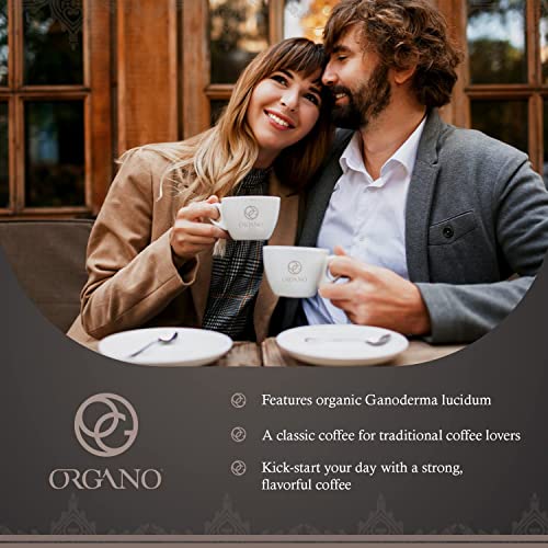  2 Box Organo Gold Gourmet Black Coffee, Organic 100% Certified, 105g - 30 Bags (3.5g)