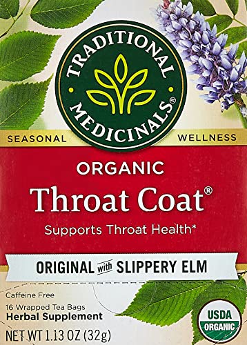  Organic Throat Coat Tea, 16 Ct