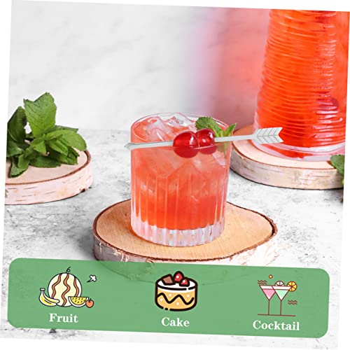  Toddmomy 1 Set Glass Stir Sticks Expresso Coffee Stainless Steel Set Condiment Spoon Beverage Stirrer Tiny Salt Spoon Resin Stirrer Coffee Stirrers Coffee Stirrer Holder Blender Fruit Fork
