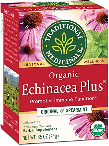  Organic Echinacea Plus Seasonal Tea, 16 Ct