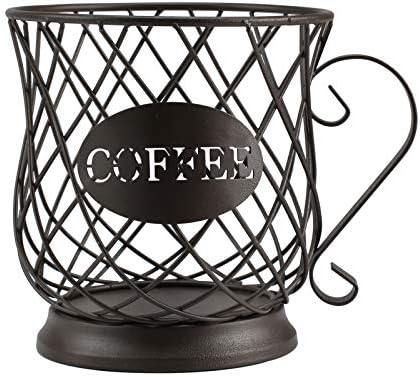  K Cup Holder Coffee Pod Holders For 35 Kcups Keurig Storage Organizer Coffee Bar Accessories For Counter - Matte Black