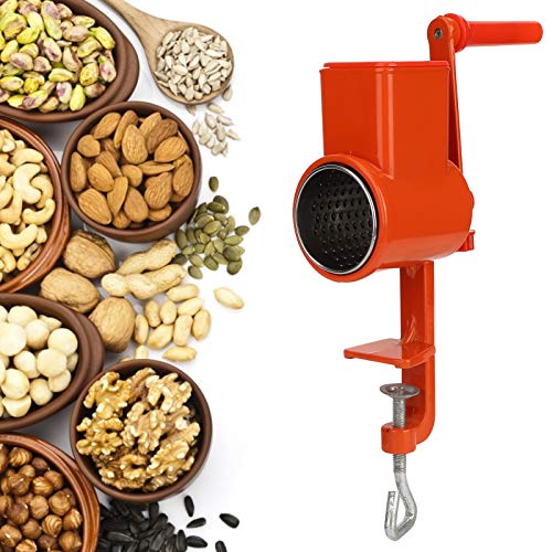  Corn Grinder, Mills Utensil Nuts Grinder, Manual Aluminum Alloy Milling Machine Food Grinders Hand-cranked For Grain Nuts