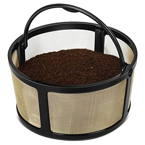  Reusable Keurig K Duo Coffee Filter Only For K-Duo Essentials And K-Duo Brewers Machine, Reusable Mesh Ground Coffee Basket By Geesta