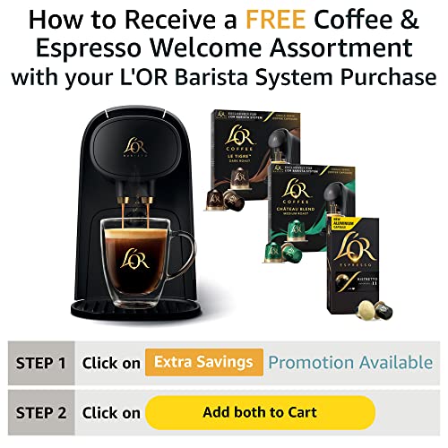  The L'OR Barista System Coffee And Espresso Machine Combo By Philips, Black