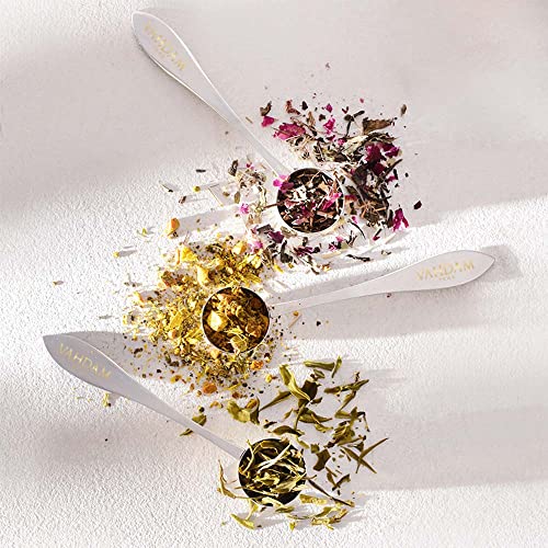  , Perfect Serve Tea Spoon | Tea Spoons Stainless Steel | Perfect Measuring Mini Spoon To Brew 1 Cup Of Loose Leaf Tea | Stirring Spoon