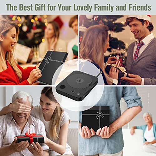  Mug Warmer, Coffee Warmer For Desk 3 Temp Settings Coffee Mug Warmer Auto ON/Off Coffee Cup Warmer With 6 Modes Timer Mug Warmer For Desk Smart Coffee Warmer With Cover Candle Warmer For Home Office