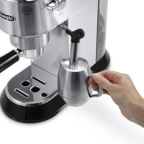 De'Longhi EC680M Espresso, Stainless Steel, Metallic & DLSC058 Coffee Tamper
