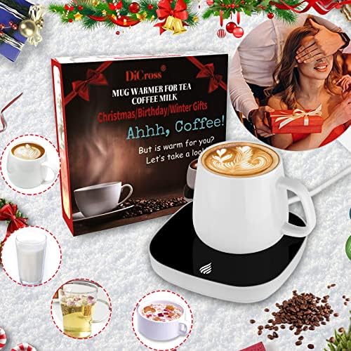  Coffee Mug Warmer For Desk With Auto Shut Off, Coffee Cup Warmer For Desk Office Home-Birthday Coffee Gifts