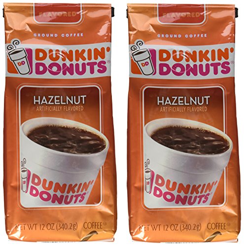  Ground Coffee 1 LB. Bag Multi Pack (Dunkin' Midnight Dark Roast, Three Pack)