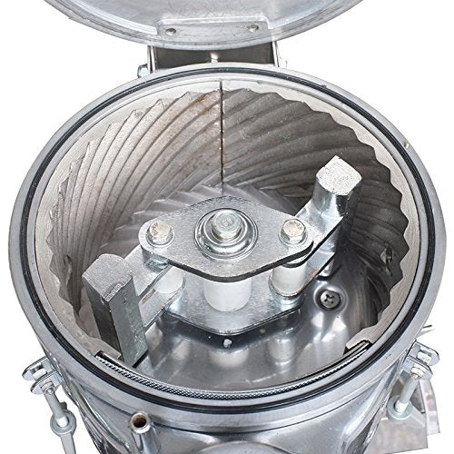  40kg/h 2200W Automatic Floor-standing Continuous Hammer Mill Grinder Pulverizer For Grain Soybean Spice Herb 110V/220V